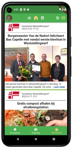 Gemeenten, verenigingen, dorpen en ondernemers in één app