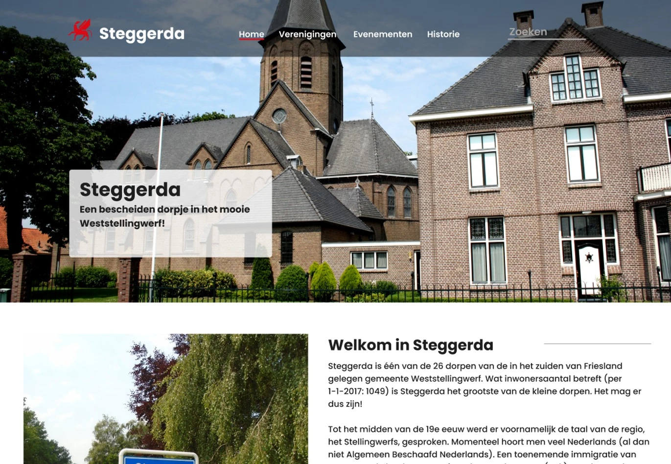 Triasplatform dorpswebsite